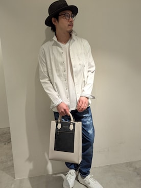 NICOLE CLUB FOR MENさん（メンズ・170cm）の春コーディネート