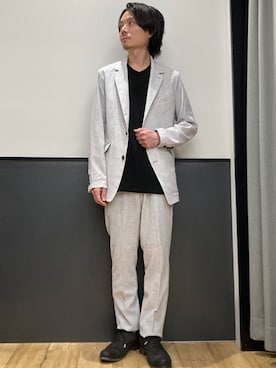 NICOLE CLUB FOR MENさん(メンズ・166cm)の春コーディネート