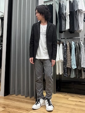 NICOLE CLUB FOR MENさん(メンズ・166cm)の秋コーディネート