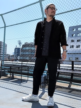 NICOLE CLUB FOR MENさん（メンズ・171cm）の夏コーディネート