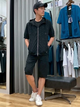 NICOLE CLUB FOR MENさん(メンズ・177cm)の夏コーディネート