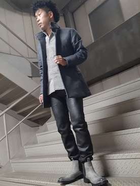 NICOLE CLUB FOR MENさん（メンズ・170cm）の秋コーディネート