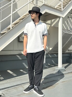 NICOLE CLUB FOR MENさん（メンズ・170cm）の夏コーディネート