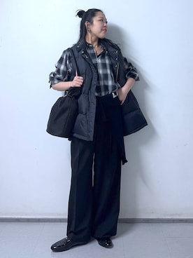 「LE VERNIS（ル・ベルニ）のアイテム」を使った、kyokyon9120さん（レディース・169cm）の冬コーディネート