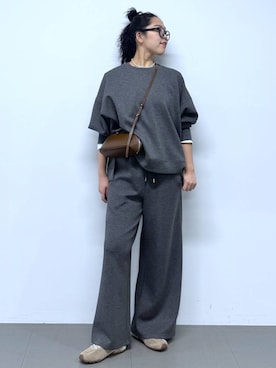 「アイテム（スウェット）」を使った、kyokyon9120さん（レディース・169cm・20代）の秋コーディネート