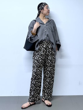 「アイテム（バングル/リストバンド）」を使った、kyokyon9120さん（レディース・169cm・20代）の夏コーディネート