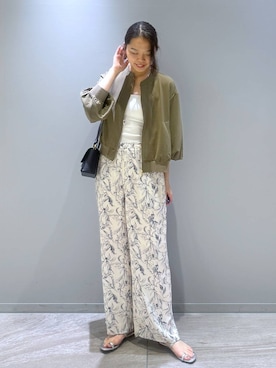 「アイテム（ブルゾン）」を使った、kyokyon9120さん（レディース・169cm・20代）の夏コーディネート