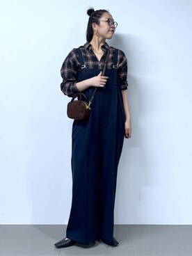 「アイテム（オールインワン・サロペット）」を使った、kyokyon9120さん（レディース・169cm・20代）の夏コーディネート