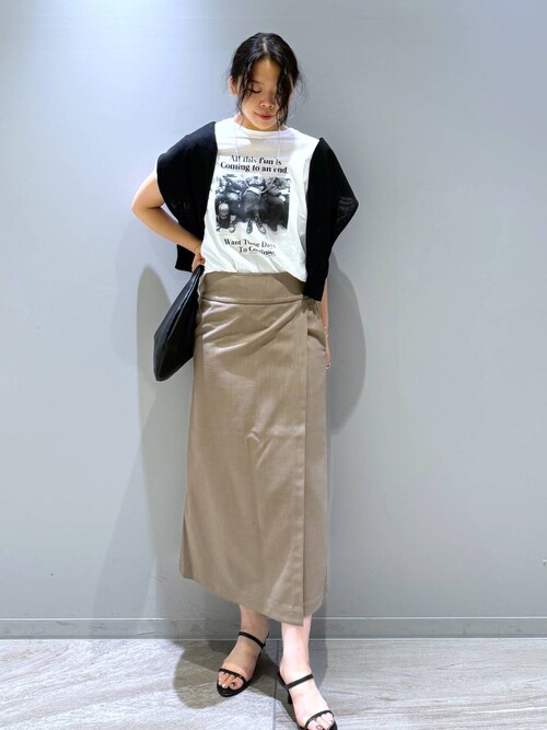 セール】BARNYARDSTORM / リネンライクラップスカート（スカート  