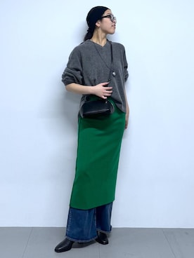 「アイテム（ヘアバンド）」を使った、kyokyon9120さん（レディース・169cm）の秋コーディネート