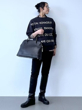 「アイテム（キーホルダー）」を使った、kyokyon9120さん（レディース・169cm）の秋コーディネート