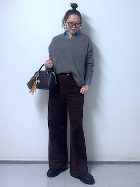 「アイテム（財布/小物）」を使った、kyokyon9120さん（レディース・169cm・20代）の秋コーディネート