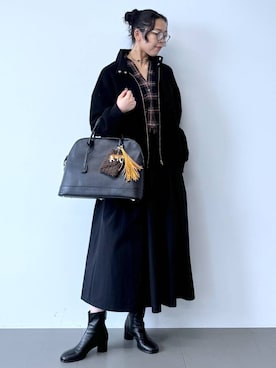 「BARNYARDSTORM（バンヤードストーム）のアイテム」を使った、kyokyon9120さん（レディース・169cm）の秋コーディネート