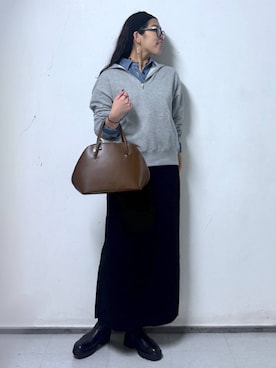 「アイテム（メガネ）」を使った、kyokyon9120さん（レディース・169cm・20代）の秋コーディネート