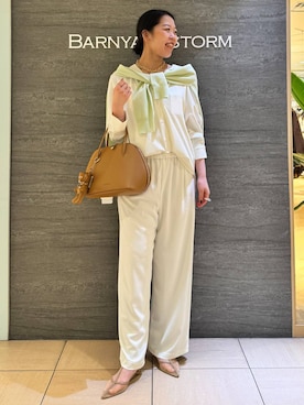 「ADD CULUMN（アドカラム）のアイテム」を使った、kyokyon9120さん（レディース・169cm）の春コーディネート