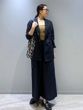 「アイテム（ブルゾン）」を使った、kyokyon9120さん（レディース・169cm・20代）の夏コーディネート