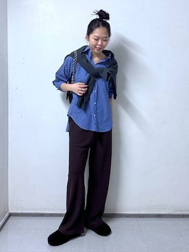 「MILOS（ミロス）のアイテム」を使った、kyokyon9120さん（レディース・169cm）の秋コーディネート
