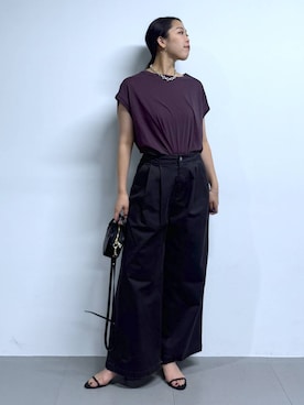 「アイテム（チノパンツ）」を使った、kyokyon9120さん（レディース・169cm・20代）の秋コーディネート