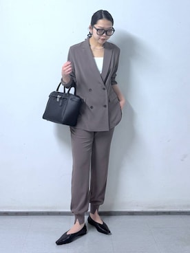 「BARNYARDSTORM（バンヤードストーム）のアイテム（ジャケット/アウター）」を使った、kyokyon9120さん（レディース・169cm）の春コーディネート