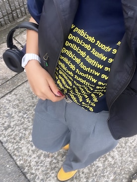 「SPINNS(スピンズ)のアイテム(ベルト)」を使った、achamo1923さん(レディース・152cm)の春コーディネート