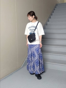 「URBAN RESEARCH Sonny Label（アーバンリサーチサニーレーベル）のアイテム（トップス）」を使った、mayuさん（レディース・153cm）の春コーディネート