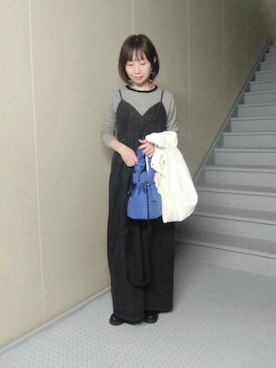 「URBAN RESEARCH Sonny Label（アーバンリサーチサニーレーベル）のアイテム（マウンテンパーカー）」を使った、mayuさん（レディース・153cm）の春コーディネート