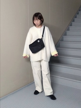 「Drifter（ドリフター）のアイテム」を使った、mayuさん（レディース・153cm）の秋コーディネート