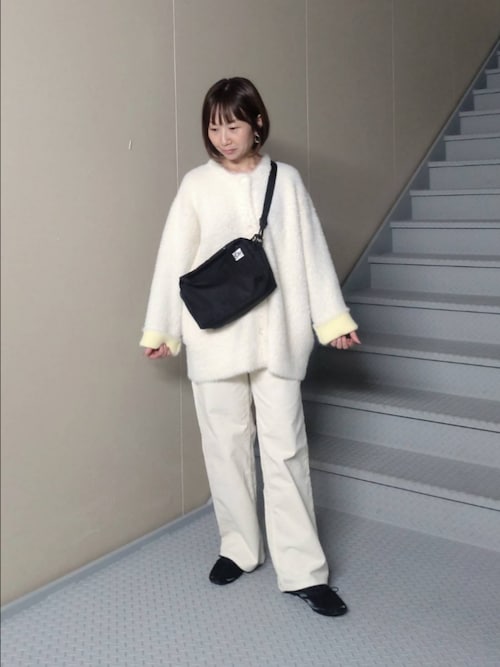 セール】ダブルフェイスバイカラーカーディガン（カーディガン/ボレロ