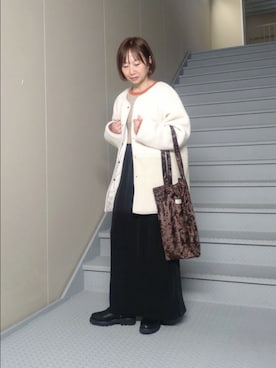 「URBAN RESEARCH Sonny Label（アーバンリサーチサニーレーベル）のアイテム（バッグ）」を使った、mayuさん（レディース・153cm）の秋コーディネート