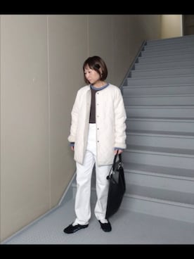 「サニーレーベル」｜mayuさん（レディース・153cm）の秋コーディネート