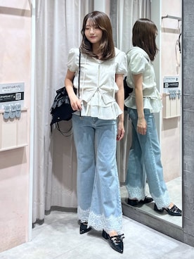 りさこさん(レディース・154cm)の春コーディネート