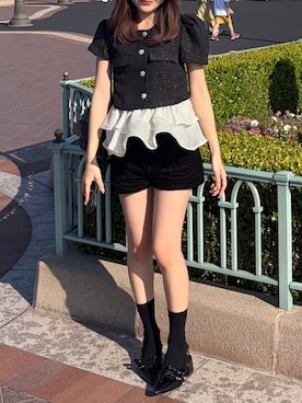 りさこさん(レディース・154cm)の春コーディネート