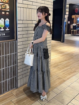 りさこさん（レディース・154cm）の夏コーディネート