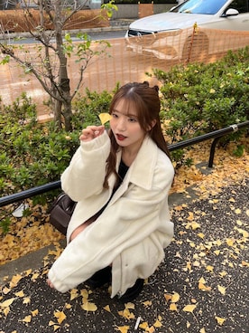 「アイテム（ブルゾン）」を使った、りさこさん（レディース・154cm・20代）の秋コーディネート