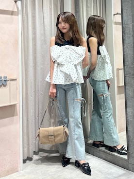りさこさん(レディース・154cm)の春コーディネート