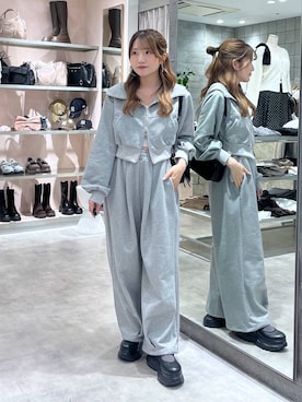 りさこさん（レディース・154cm）の冬コーディネート