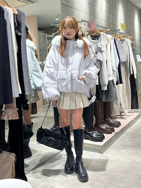 りさこさん（レディース・154cm）の冬コーディネート