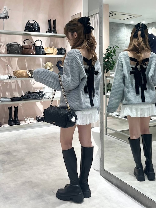 カップ付き総レースキャミ 605967（キャミソール）｜Heather（ヘザー