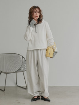 「ad thie（アドティエ）のアイテム」を使った、ad thieさん（レディース・154cm）の春コーディネート