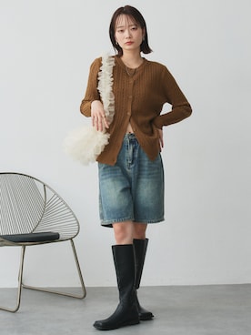 ad thieさん(レディース・162cm)の冬コーディネート