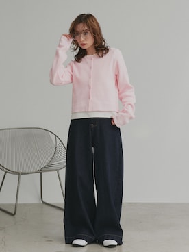 「ad thie（アドティエ）のアイテム」を使った、ad thieさん（レディース・154cm）の冬コーディネート