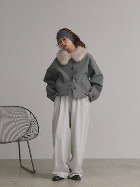ad thieさん（レディース・154cm）の冬コーディネート