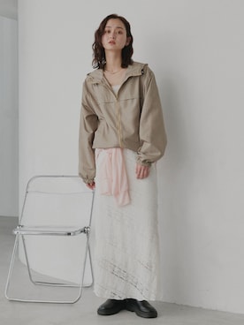 「ad thie（アドティエ）のアイテム」を使った、ad thieさん（レディース・169cm）の冬コーディネート