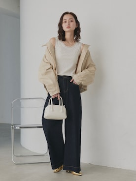 「ad thie（アドティエ）のアイテム」を使った、ad thieさん（レディース・169cm）の春コーディネート