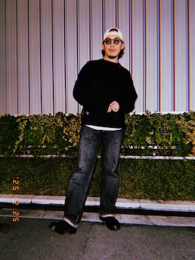 「SUGAR CANE（シュガーケーン）のアイテム」を使った、takuhoさん（メンズ・178cm）の冬コーディネート