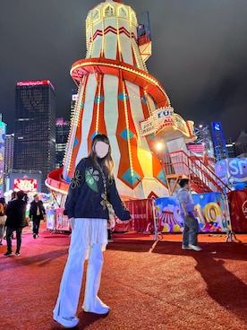 「HELLO.SANFRANCISCO（ハローサンフランシスコ）のアイテム」を使った、Cさん（レディース・165cm）の冬コーディネート