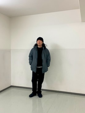 「アイテム（その他シューズ）」を使った、NARUSEさん（メンズ・178cm）の冬コーディネート