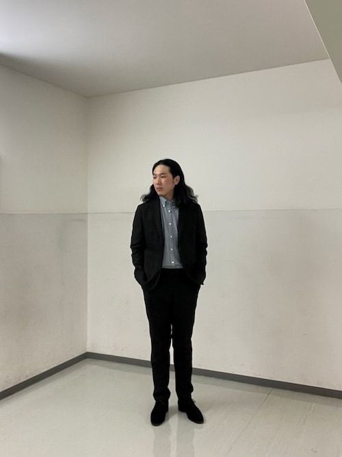 セール】LIFE STYLE TAILOR ツイードライクコンフォータブルジャケット