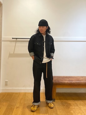 「アイテム（ジャケット/アウター）」を使った、NARUSEさん（メンズ・178cm・20代）の秋コーディネート