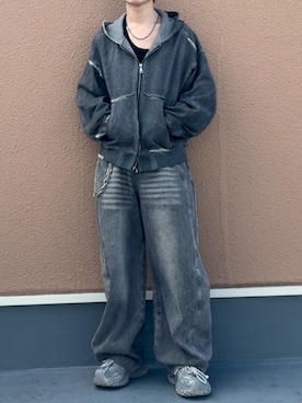 「CORPUS TOKYO（コーパス トーキョー）のアイテム」を使った、konbuさん（メンズ・165cm）の春コーディネート